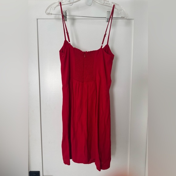 Reformation Red Babe Dress Size 6 - Picture 5 of 8